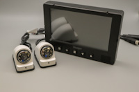 FedEx Upgrade Kit with 7" Dash-Top Monitor and Side Cameras